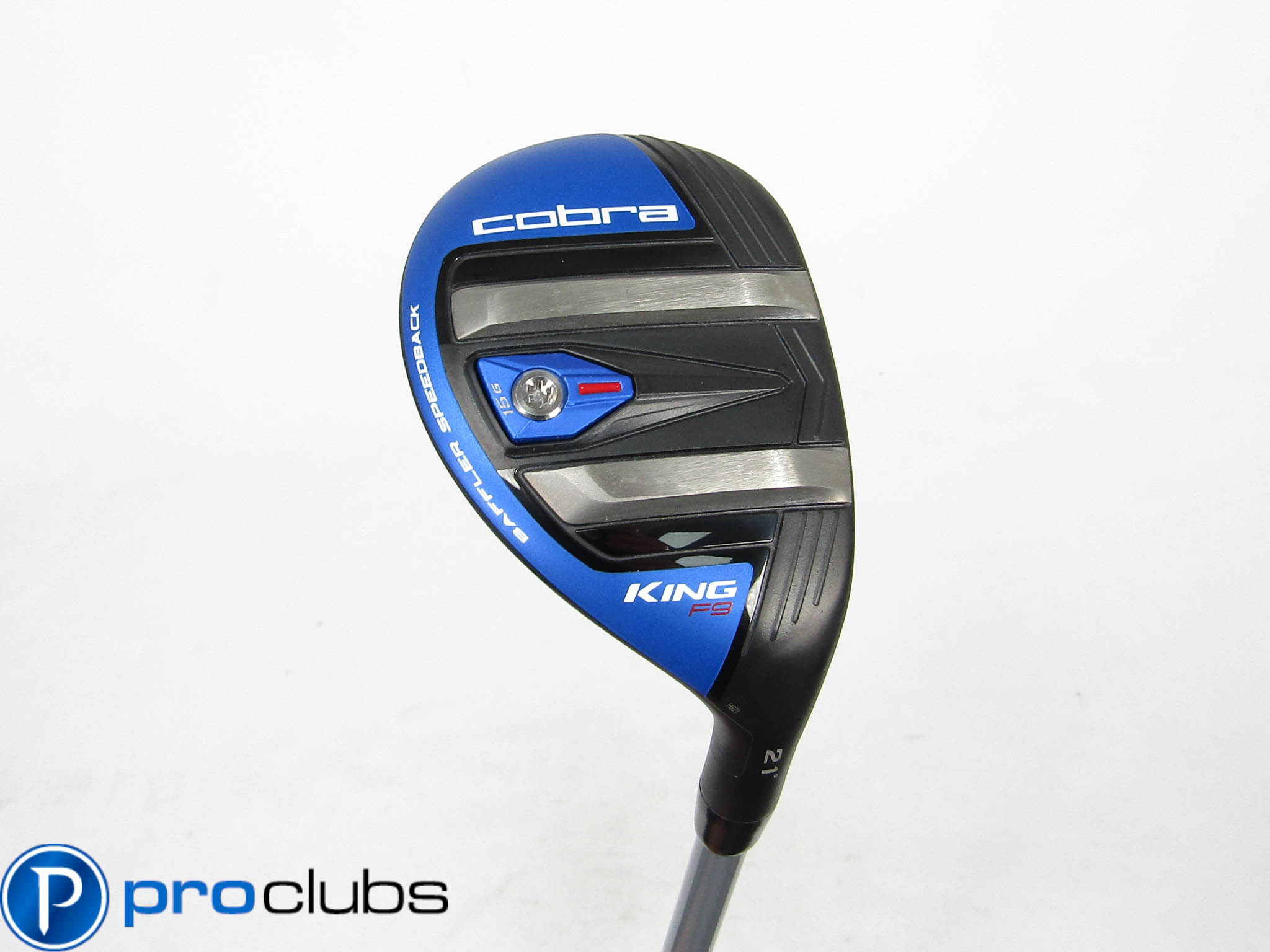 NEW COBRA KING F9 ONE LENGTH 21* #4 HYBRID FUJIKURA PRO 2.0 8